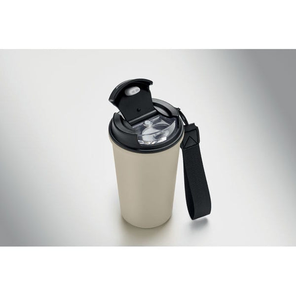Bicchiere acciaio riciclato - personalizzabile con logo