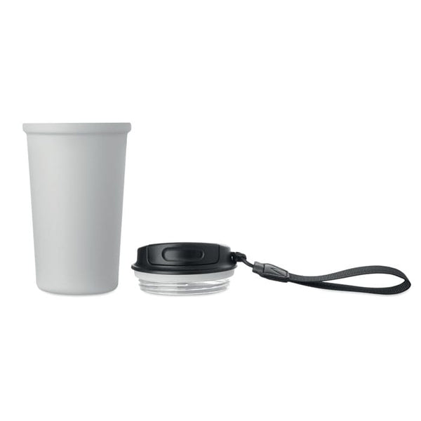 Bicchiere acciaio riciclato - personalizzabile con logo
