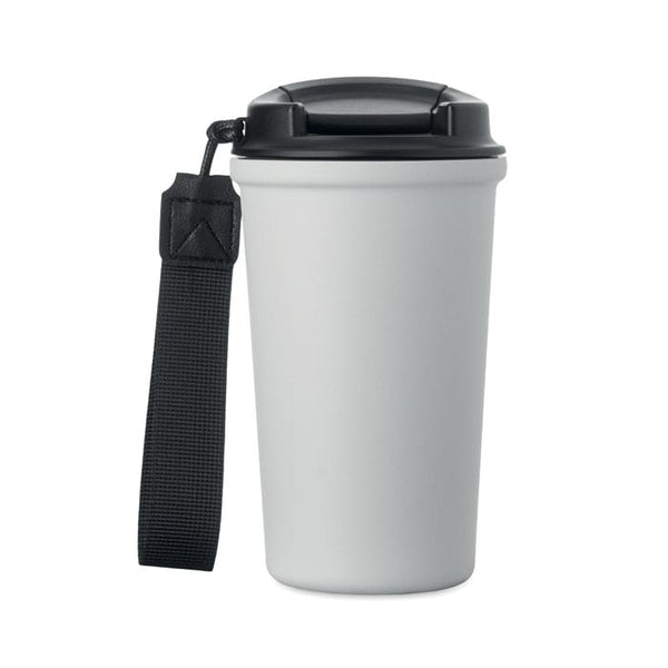 Bicchiere acciaio riciclato - personalizzabile con logo