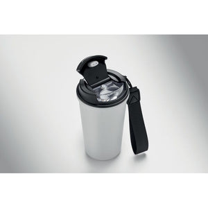 Bicchiere acciaio riciclato - personalizzabile con logo