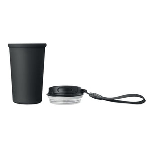 Bicchiere acciaio riciclato - personalizzabile con logo