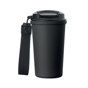 Bicchiere acciaio riciclato - personalizzabile con logo