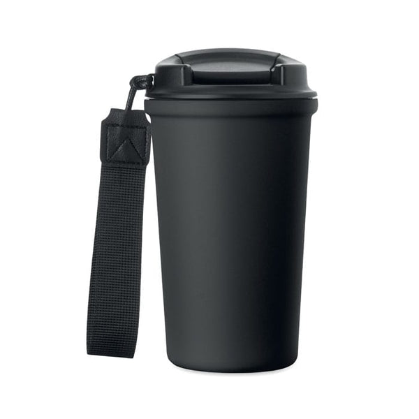 Bicchiere acciaio riciclato - personalizzabile con logo
