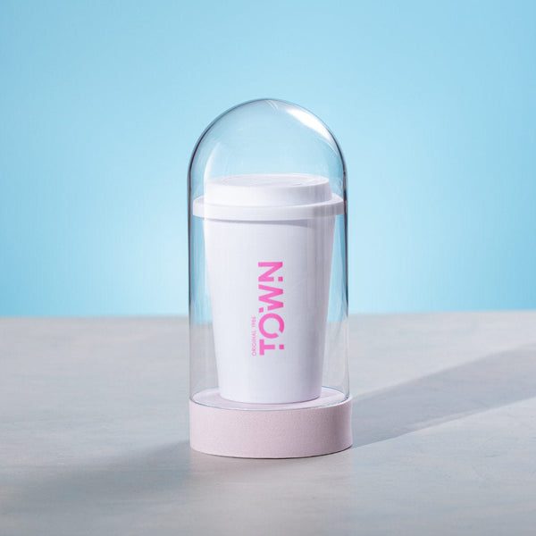 Bicchiere Antibatterico Koton bianco - personalizzabile con logo