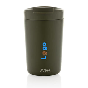 Bicchiere Avira Alya in acciaio riciclato RCS 300ML - personalizzabile con logo