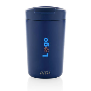 Bicchiere Avira Alya in acciaio riciclato RCS 300ML - personalizzabile con logo