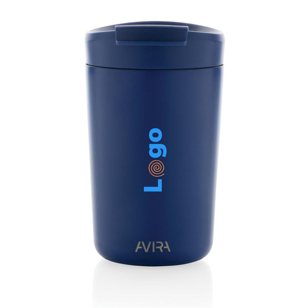 Bicchiere Avira Alya in acciaio riciclato RCS 300ML - personalizzabile con logo