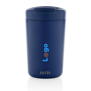 Bicchiere Avira Alya in acciaio riciclato RCS 300ML - personalizzabile con logo