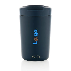 Bicchiere Avira Alya in acciaio riciclato RCS 300ML - personalizzabile con logo