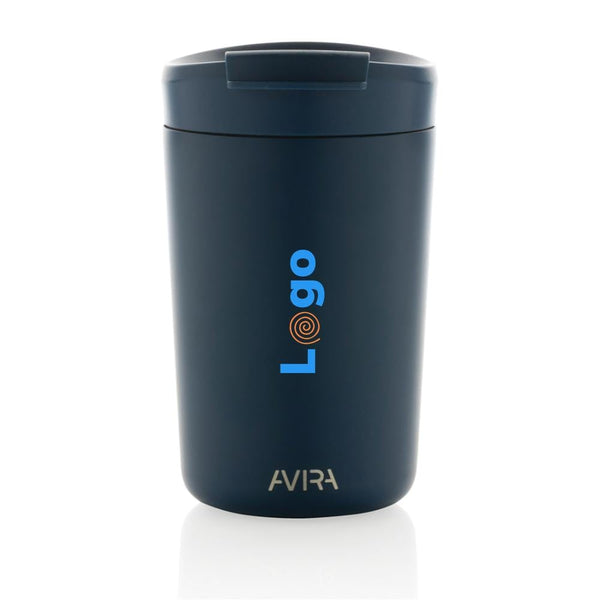 Bicchiere Avira Alya in acciaio riciclato RCS 300ML - personalizzabile con logo
