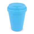 Bicchiere da caffè RPP Colori solidi 250ml azzurro - personalizzabile con logo