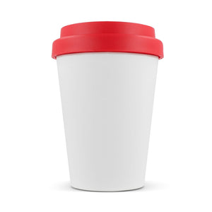Bicchiere da caffè RPP Corpo bianco 250ml - personalizzabile con logo