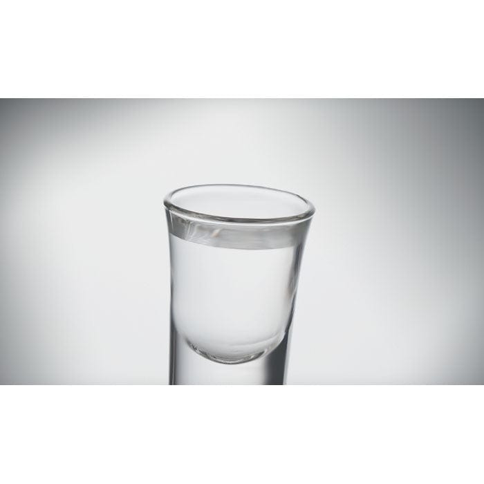 Bicchiere da shot 28ml trasparente - personalizzabile con logo