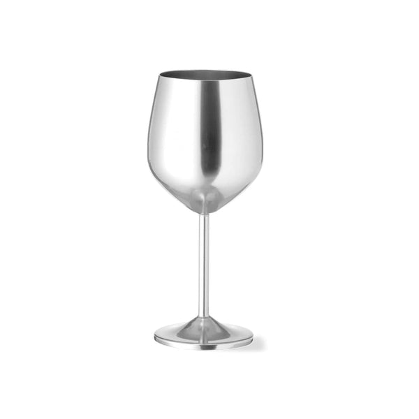 Bicchiere da Vino Arlene color argento - personalizzabile con logo