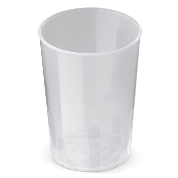 Bicchiere design PP 250ml grigio scuro - personalizzabile con logo