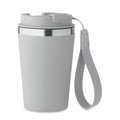 Bicchiere doppio strato 350 ml Eco Grigio - personalizzabile con logo