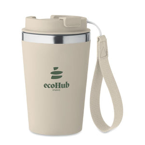 Bicchiere doppio strato 350 ml Eco - personalizzabile con logo