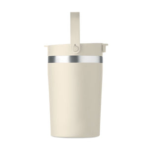 Bicchiere doppio strato 350 ml RE-INOX - personalizzabile con logo