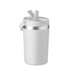 Bicchiere doppio strato 350 ml RE-INOX - personalizzabile con logo