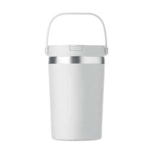 Bicchiere doppio strato 350 ml RE-INOX - personalizzabile con logo