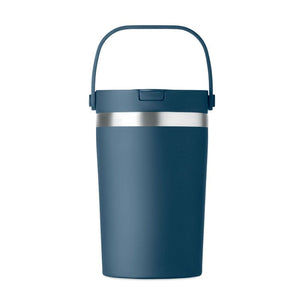 Bicchiere doppio strato 350 ml RE-INOX - personalizzabile con logo