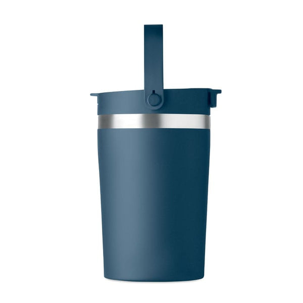 Bicchiere doppio strato 350 ml RE-INOX - personalizzabile con logo