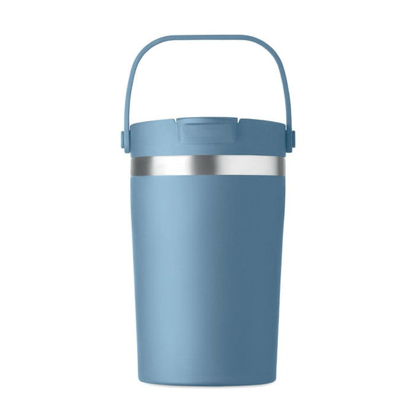 Bicchiere doppio strato 350 ml RE-INOX - personalizzabile con logo