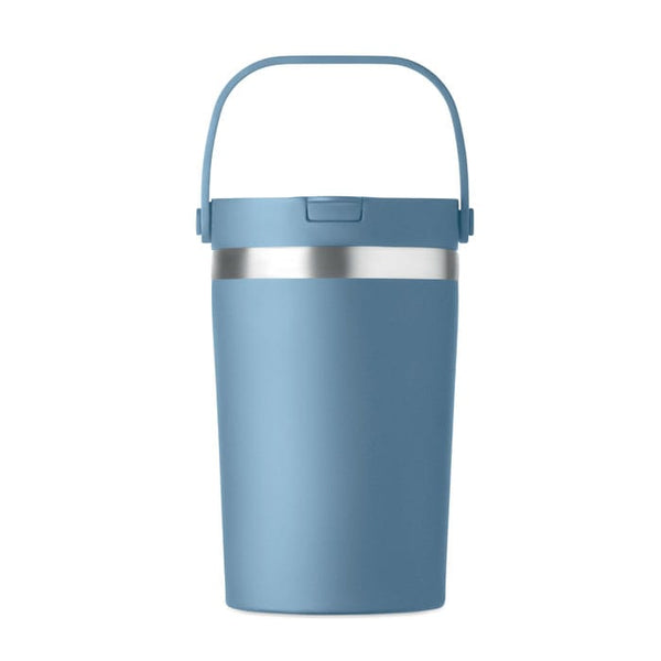 Bicchiere doppio strato 350 ml RE-INOX - personalizzabile con logo
