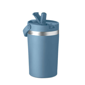 Bicchiere doppio strato 350 ml RE-INOX - personalizzabile con logo