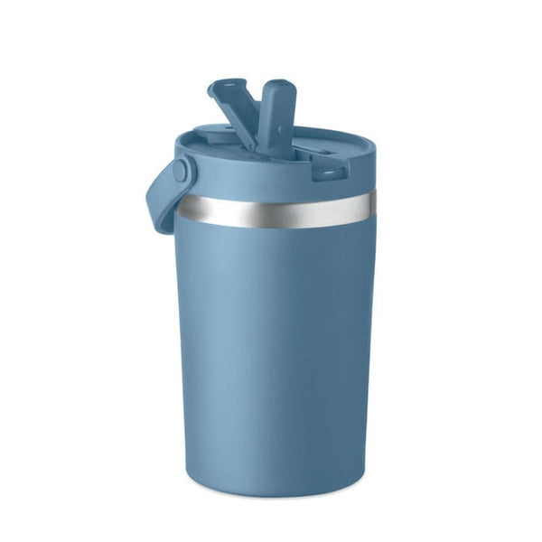 Bicchiere doppio strato 350 ml RE-INOX - personalizzabile con logo