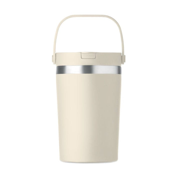Bicchiere doppio strato 350 ml RE-INOX - personalizzabile con logo