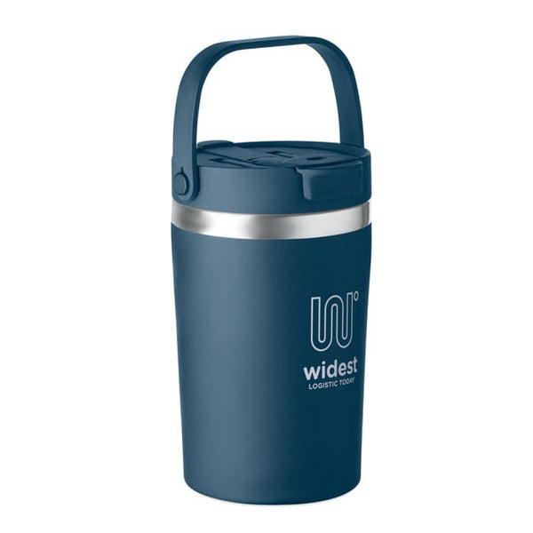 Bicchiere doppio strato 350 ml RE-INOX - personalizzabile con logo