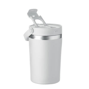 Bicchiere doppio strato 350 ml RE-INOX - personalizzabile con logo