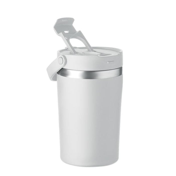 Bicchiere doppio strato 350 ml RE-INOX - personalizzabile con logo