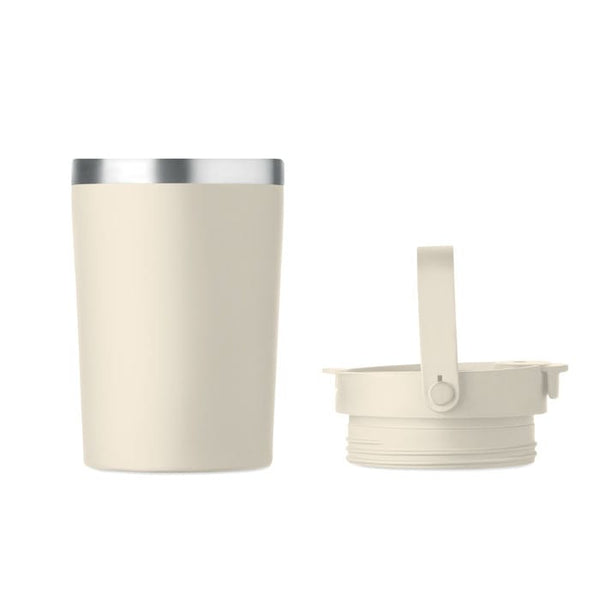 Bicchiere doppio strato 350 ml RE-INOX - personalizzabile con logo