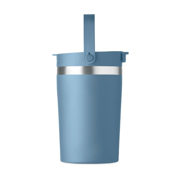 Bicchiere doppio strato 350 ml RE-INOX - personalizzabile con logo