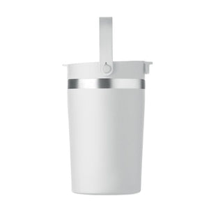 Bicchiere doppio strato 350 ml RE-INOX - personalizzabile con logo