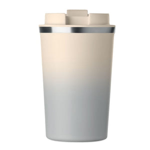 Bicchiere doppio strato 350 ml Recycled - personalizzabile con logo