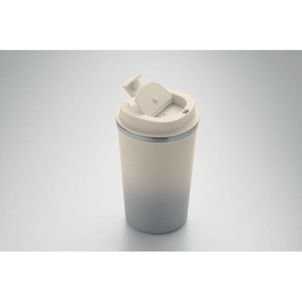 Bicchiere doppio strato 350 ml Recycled - personalizzabile con logo