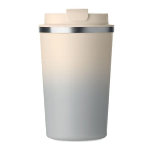 Bicchiere doppio strato 350 ml Recycled - personalizzabile con logo