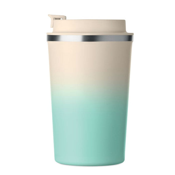 Bicchiere doppio strato 350 ml Recycled - personalizzabile con logo