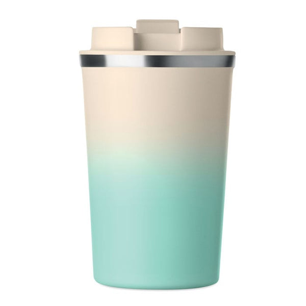 Bicchiere doppio strato 350 ml Recycled - personalizzabile con logo