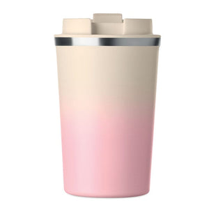 Bicchiere doppio strato 350 ml Recycled - personalizzabile con logo