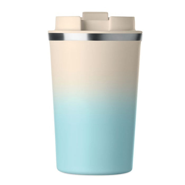 Bicchiere doppio strato 350 ml Recycled - personalizzabile con logo