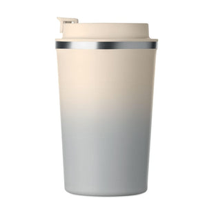 Bicchiere doppio strato 350 ml Recycled - personalizzabile con logo