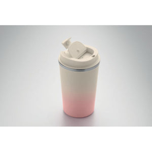 Bicchiere doppio strato 350 ml Recycled - personalizzabile con logo