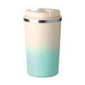 Bicchiere doppio strato 350 ml Recycled verde calce - personalizzabile con logo