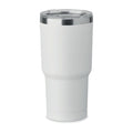 Bicchiere doppio strato. 550 ml. Bianco - personalizzabile con logo