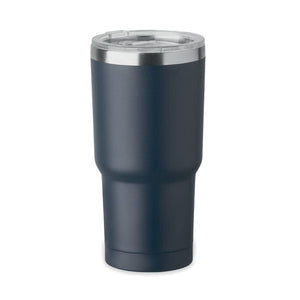 Bicchiere doppio strato. 550 ml. blu navy - personalizzabile con logo