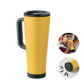 Bicchiere doppio strato 700 ml Giallo - personalizzabile con logo